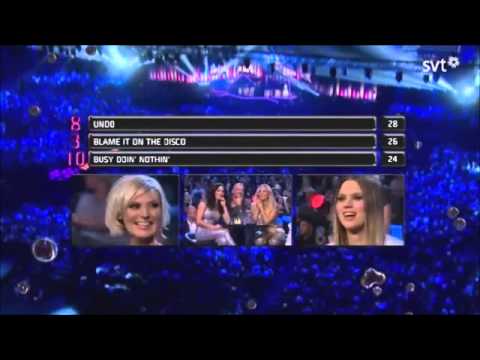 Melodifestivalen 2014 Final Voting & Results (Part 1)