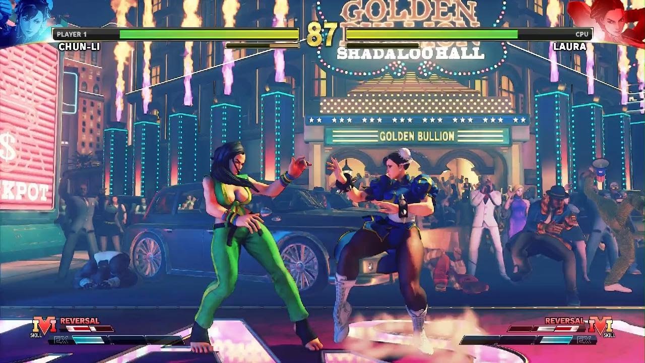 STREET FIGHTER V: Chun-Li vs. Laura