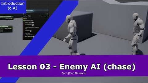 03 Enemy AI (Chase) [AI Tutorial Series, Section 1]