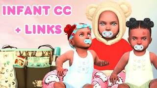 CC Creators are UNSTOPPABLE!!! The Sims 4  INFANT CC HAUL + LINKS
