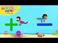 Adding and Taking Away (1 to 7)! | Numbers & Shapes with Akili and Me | African Educational Cartoons