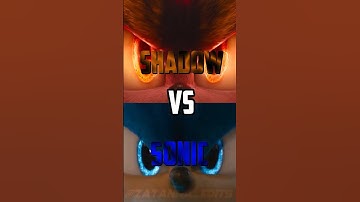 Movie Sonic vs Movie Shadow #sega #shorts #sonicthehedgehog #shadow #sonic #edit #shadowthehedgehog
