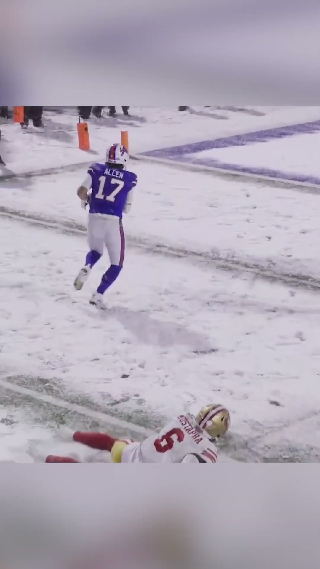 You take it, No you take it! Bills score no matter who punches it in ?