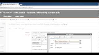 Creating Hyperlink in Moodle