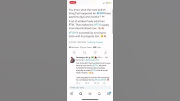 This make Fantom FTM supply more decentralized #fantom #ftm #crypto #altcoin #cryptonews