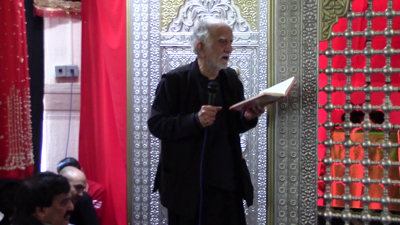 Azadari of Zaree of Imam HUssain A.S. - Bava Syed Nazim Naqvi at Anuman E Haideria Bfd 6/5/18