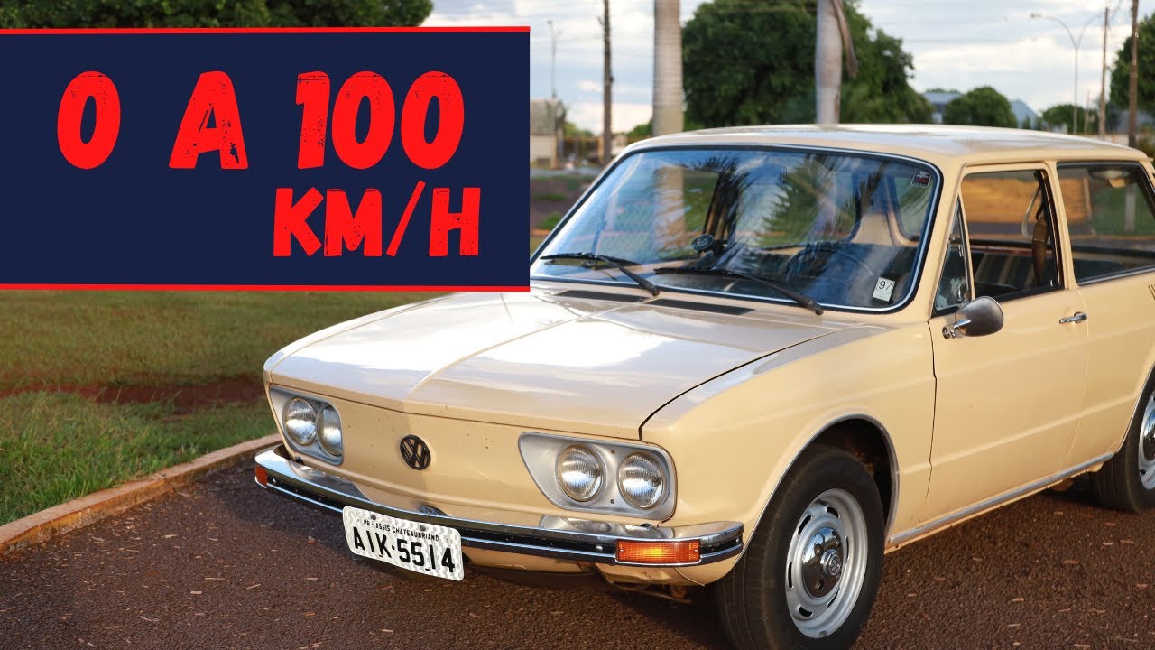 0 a 100 Km/h na Brasília - Acelerando tudo