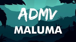 Maluma - ADMV (Letra/Lyrics) | No Te Has Ido De Mi Vida, Vida Mía, Pero Ya Te Extraño chords