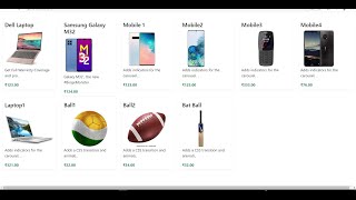 Celebrity E-commerce web app development displaying product in grid - Angular 12 - part2 Wealth