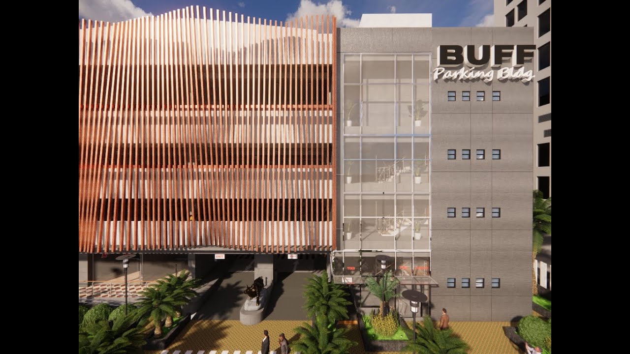 BUFF PARKING BLDG ( A FOUR-STOREY PARKING BUILDING) Designed by: Arman Uy & Jay Kent Sendiong
