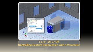 1 or 0 - On or Off - Feature Suppression with a Parameter