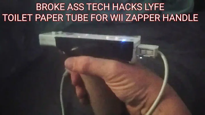 DIY WII ZAPPER HANDLE FOR THE BROKE MASSES