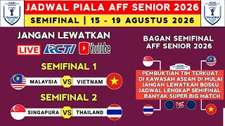 2026 AFF Senior Championship Semifinal Bracket and Schedule - Malaysia vs Vietnam - 2026 Senior A...
