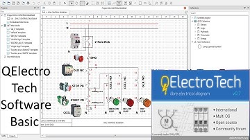 How to Design a DOL Starter Circuit Using QElectro Tech Software | Step-by-Step Tutorial