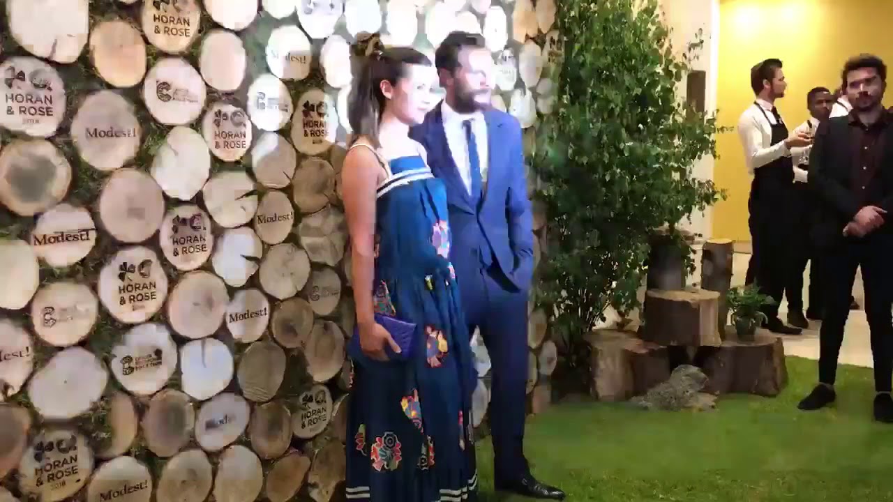 Jamie Dornan, Amelia Warner - Horan & Rose Gala Dinner - YouTube