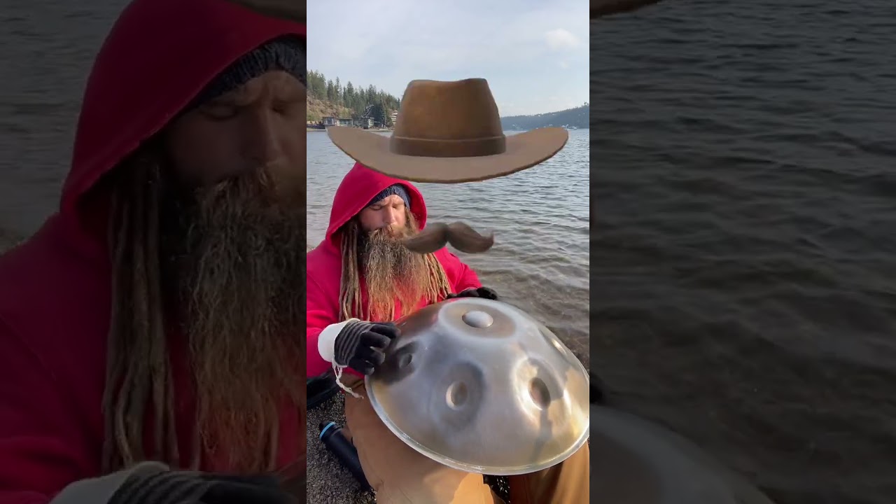 An Hour of Handpan Music & Wave Sounds 🌊🛸🌊