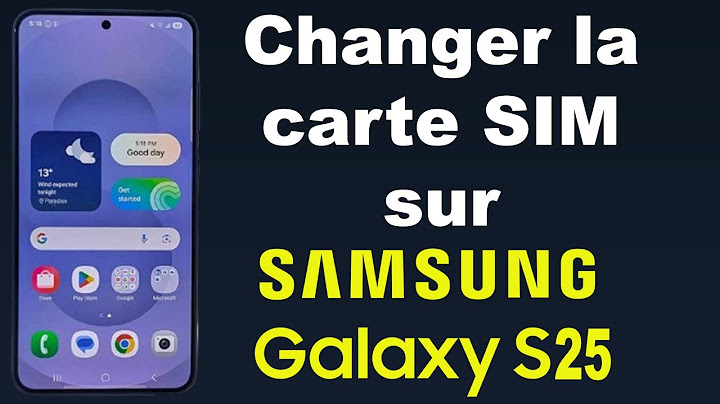 Comment ouvrir un téléphone Samsung S25 pour changer la carte SIM