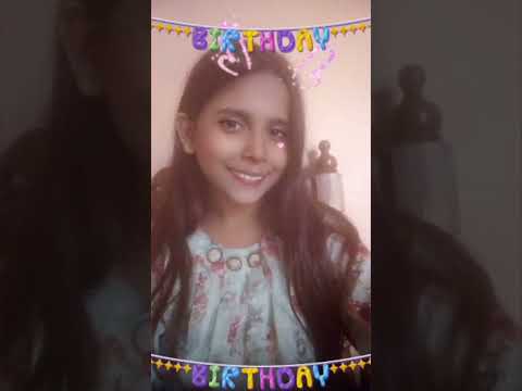 Happy birthday my cute sister💐🥰🍰