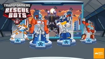 Transformers Rescue Bots Disaster Dash Hero Run #56 - Destroy the Morbot King | Mobile Games 4 Kids