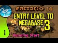 Factorio 1.0 Entry Level to Megabase 3, Ep 1: HOW TO START - Guide, Tutorial