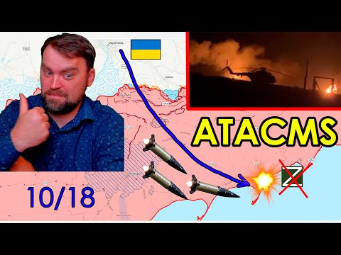 Update from Ukraine | Ukraine strikes Ruzzian Military airfield with ATACMS missiles | Big Kaboom