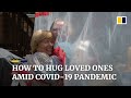 Canadian invents ‘hug glove’ to embrace loved ones amid Covid-19 pandemic