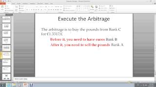 Triangular Arbitrage Step 5 execute