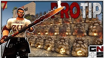 Where to get Forged Steel and Crucibles in 7 Days to Die Alpha 20