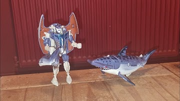 TRANSFORMERS BEAST WARS Maximal Ocean Attack CYBERSHARK