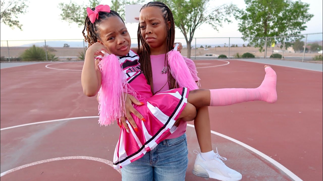 Cheerleader BROKE Her LEG, SHE NEEDS HELP D.C.’s Family YouTube