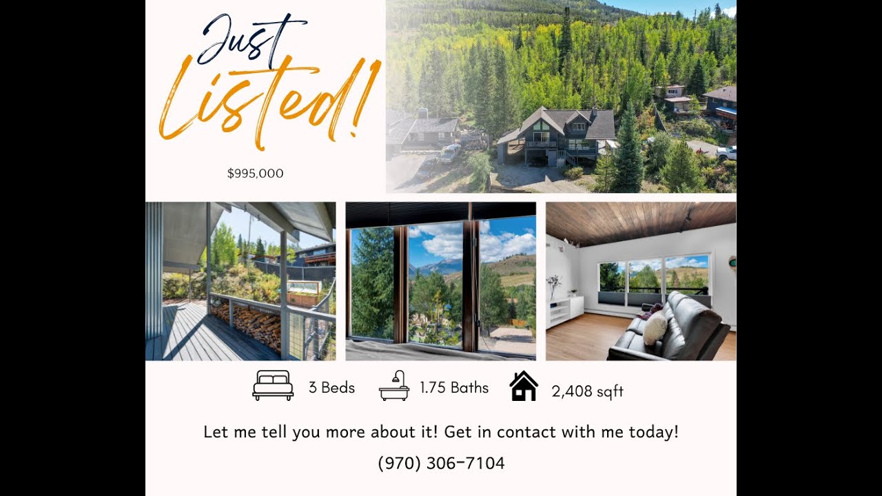 Just Listed! 218 Deer Path Road, Dillon CO 80435 YouTube