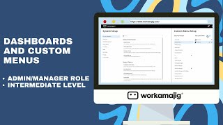 Dashboards and Custom Menus | Admin/Management Role, Intermediate Level