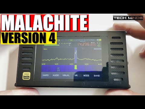 Malachite V4 SDR DSP Radio Receiver 50KHz - 2GHZ