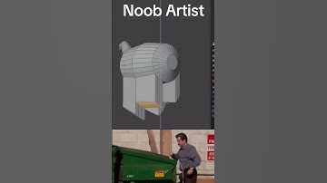 Noob vs Pro Artist: Making a horse #blender #blendertutorial
