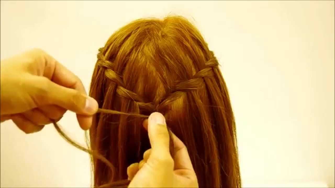 ウォーターフォールの簡単な作り方 Zenのhow To ヘアセット13how To