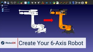 Model your robot arm - Part 1