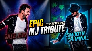 Michael Jackson Tribute: Billie Jean & Smooth Criminal | Live Stage Performance