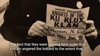 1958 Ku Klux Klan meeting in Maxton N.C. broken up by Native American community