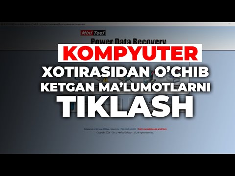 Video: Excelda yo'qolgan makroni qanday tiklash mumkin?