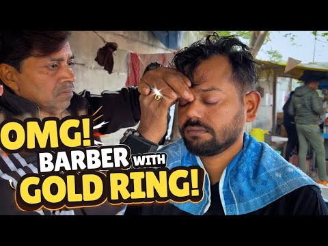 Reality Of Indian Barber | Doing Head Massage with Different Types of Extra Services 