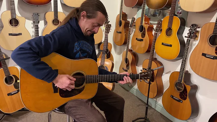 Marc Roy plays a 1941 Martin D-28 (Clip 2)