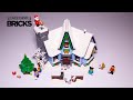 Lego Winter Village 10293 Santa's Visit Speed Build