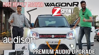 MOST HEAVILY MODIFIED  2023 WAGONR Z SPORT WITH AUDISON PREMIUM AUDIO UPGRADE📞98201 87037