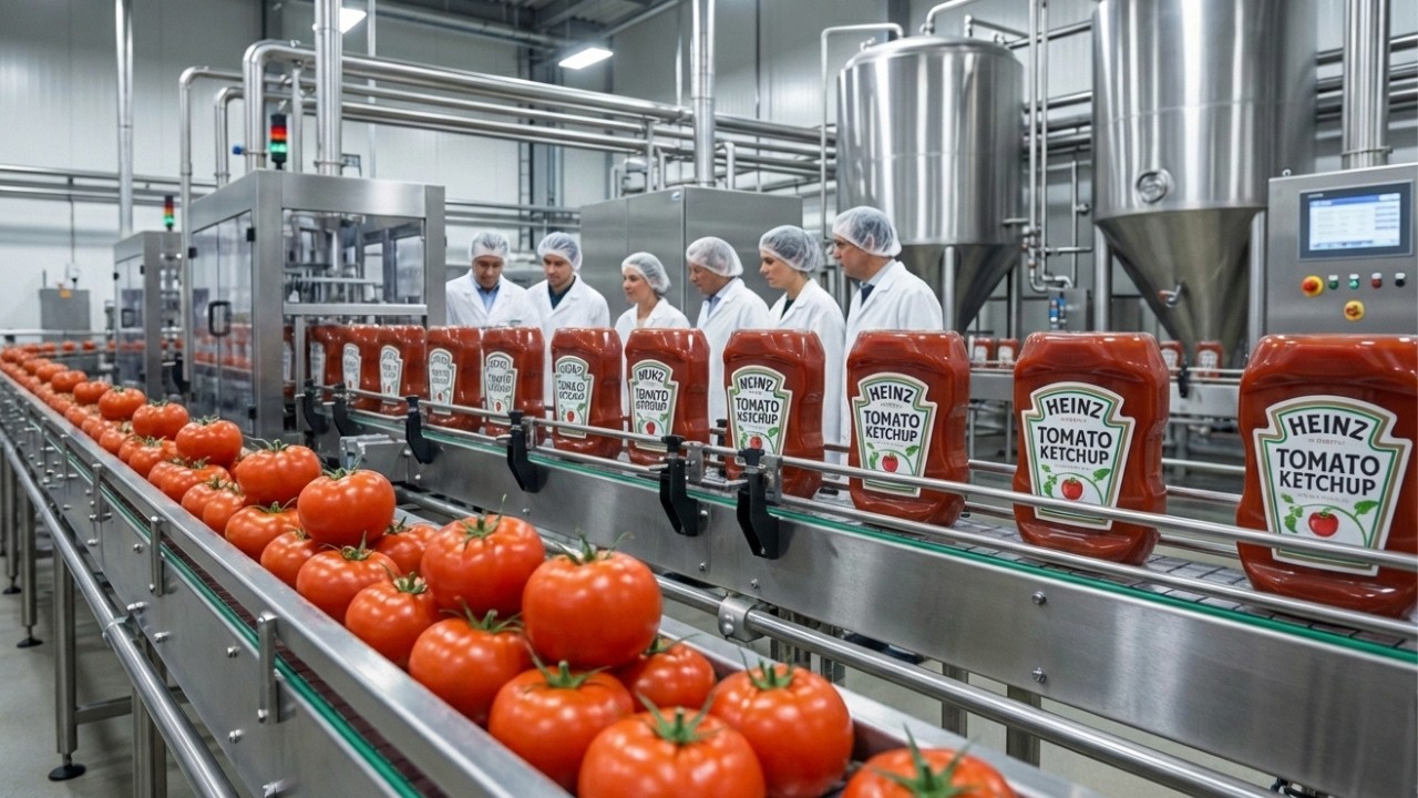 $1 Billion Secret: Inside The Modern Heinz Ketchup Factory (Cinematic Ultra HD Tour)