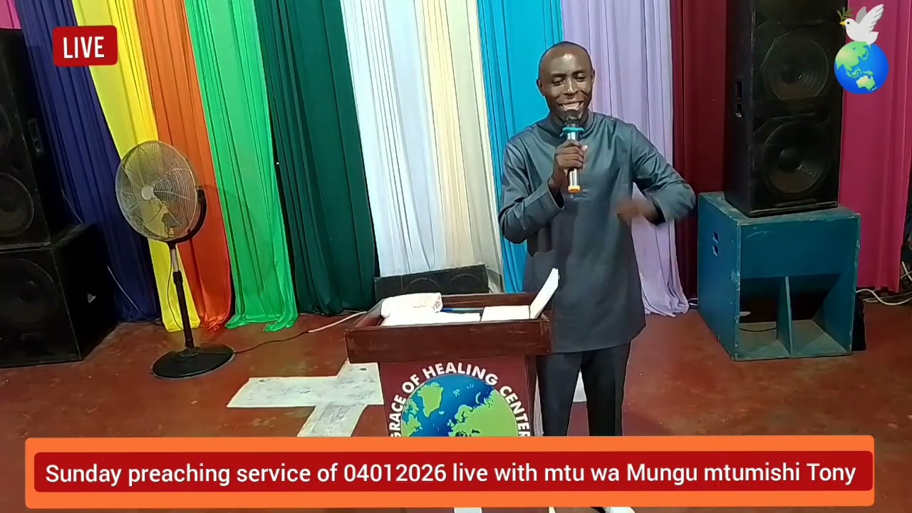 Sunday of 04/06/2026 preaching service live mtu wa Mungu mtumishi Tony