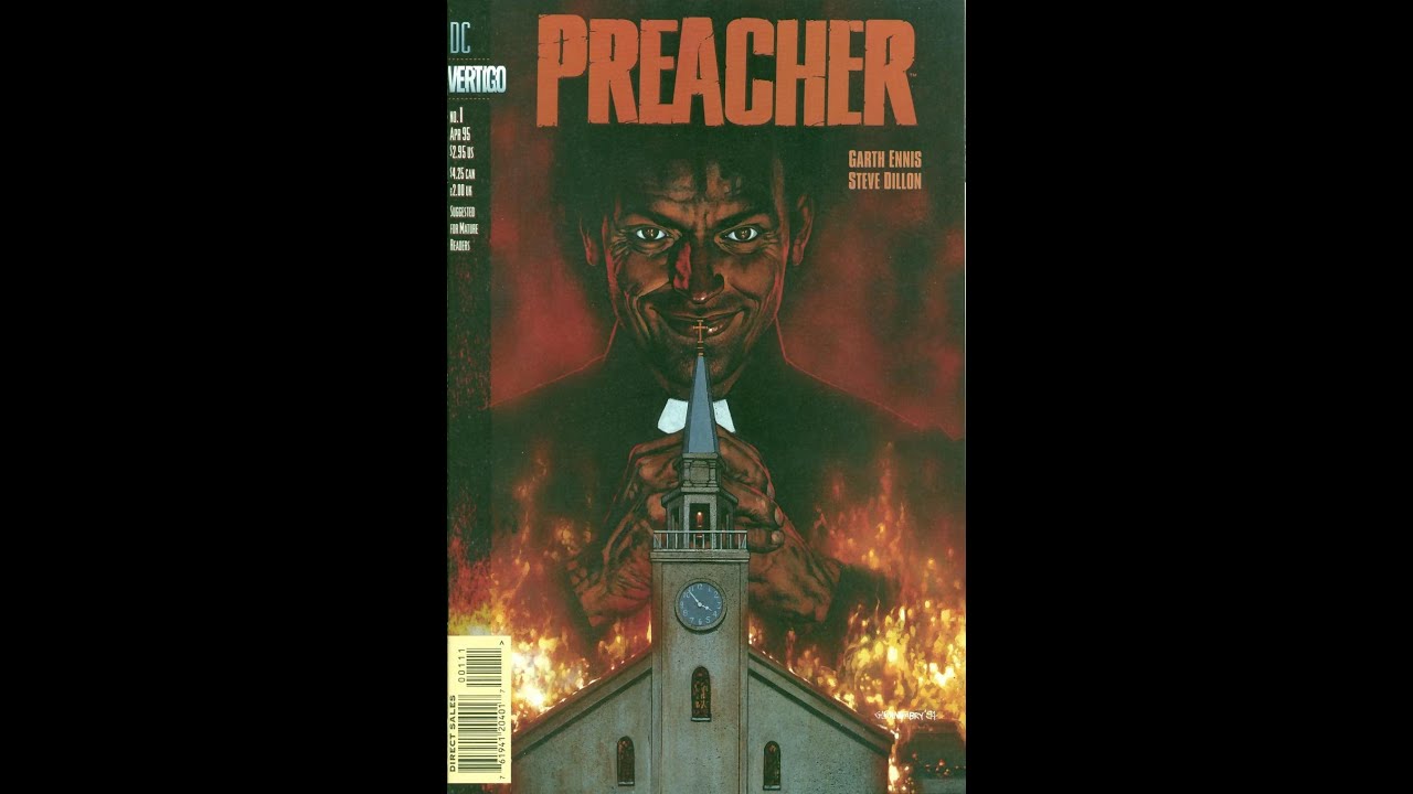 Preacher Comic Issue #1 / With Preacher soundtrack - YouTube