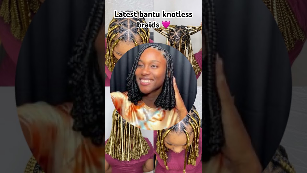 Latest Bantu Knotless Braids Hairstyles Ideas🩷👌🏼 
