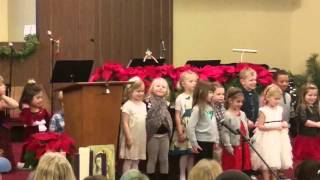 Talented Tots 2015 Christmas Program #6