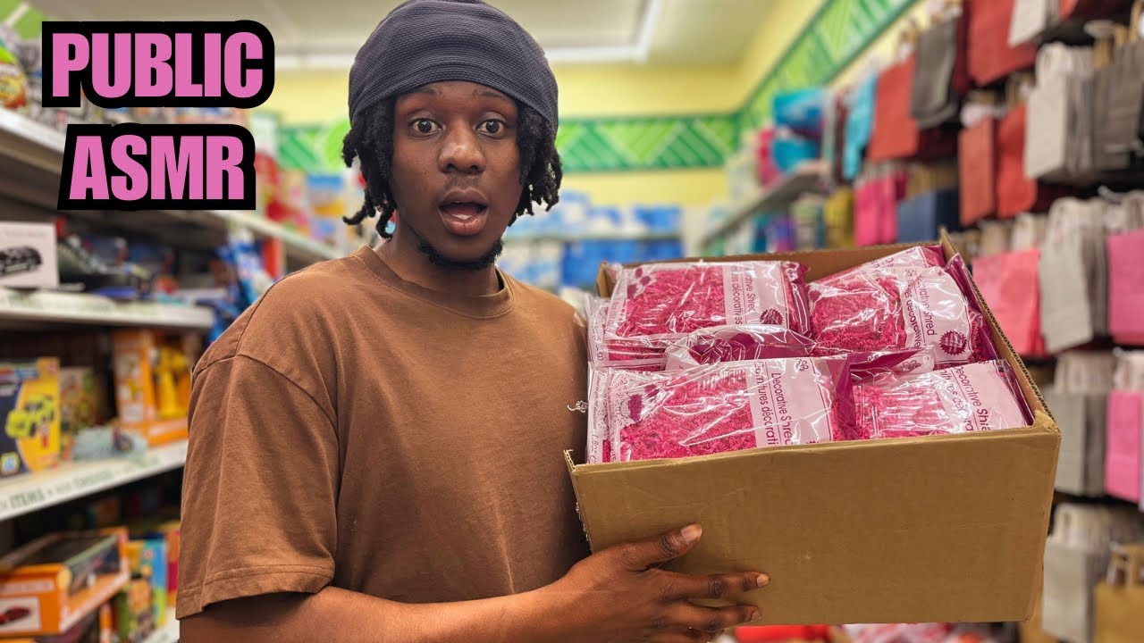 ASMR in Public for the FIRST Time