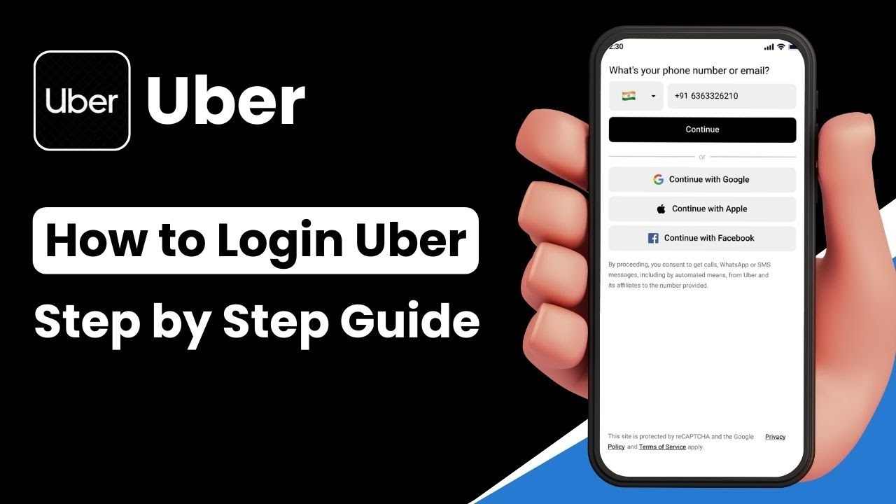 How to Login to Uber App ! - YouTube